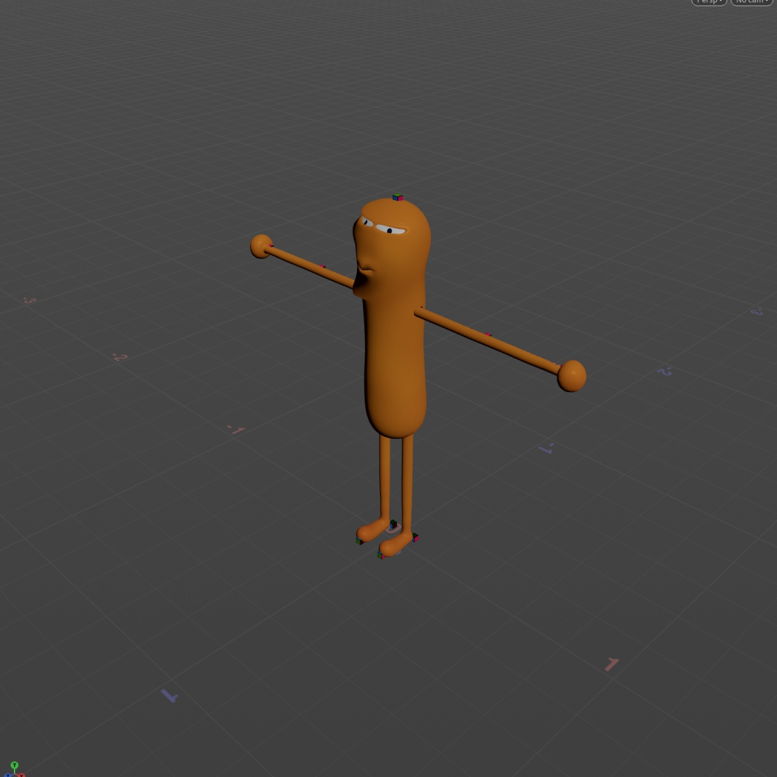 The noodle example on Delta Mush. The mask, the capture and the shapes can change without the rig building again.