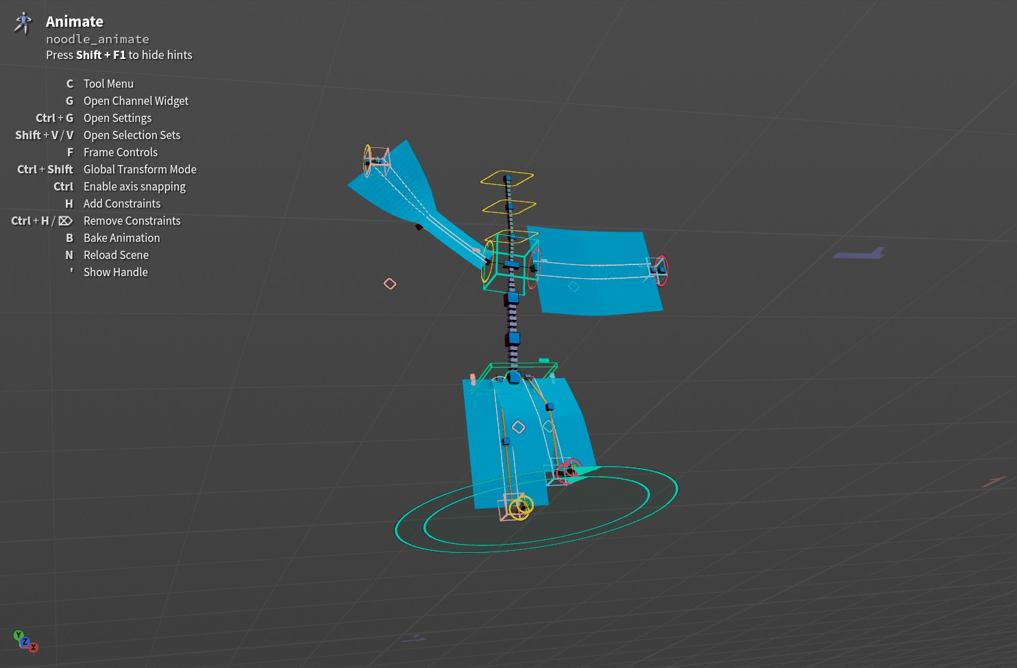 Before: at Main 0.5 the limbs stayed full size and the display drew huge stretch sheets.